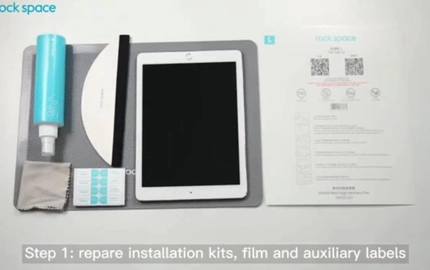 Cómo instalar la película de resina del espacio de roca