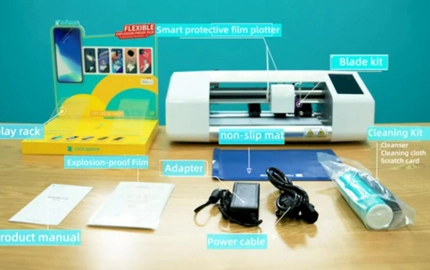 Cómo operar la máquina de corte de película del trazador espacial de roca