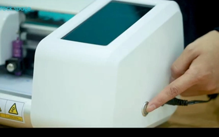 Vídeo de operación para ZC1-Max trazador de corte de película inteligente Rock Space