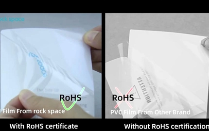 Revisión de la máquina de corte de película espacial de roca película de TPU vs otras películas de PVC