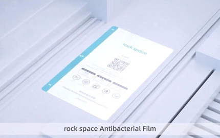 Máquina de corte de película de plotter espacial de roca-película trasera antibacteriana