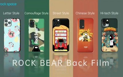 Máquina de corte de película de plotter de espacio de roca-película trasera ROCK BEAR