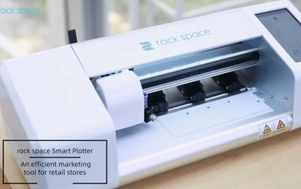 Máquina de corte de película de pantalla de espacio de roca, plotter protector de pantalla, cortador de película ZC1