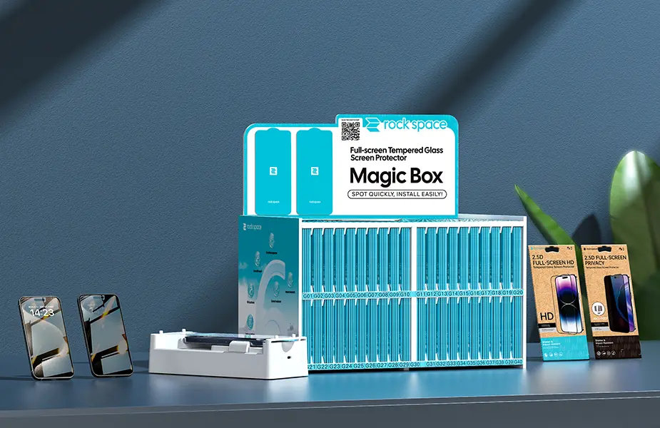 Solución protectora de pantalla de vidrio templado