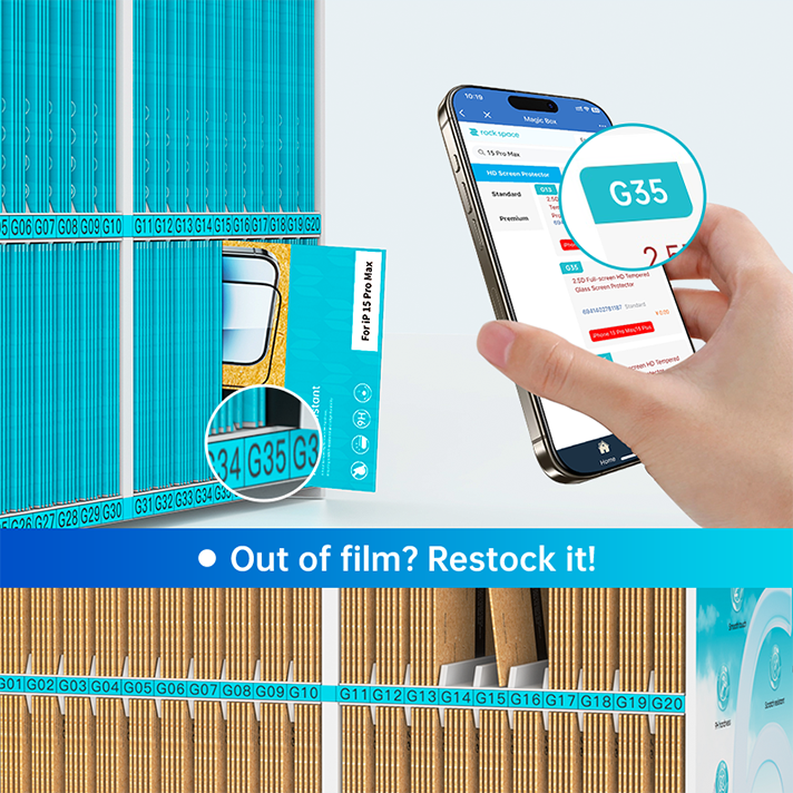 Búsqueda rápida de modelos y gestión eficiente del inventario