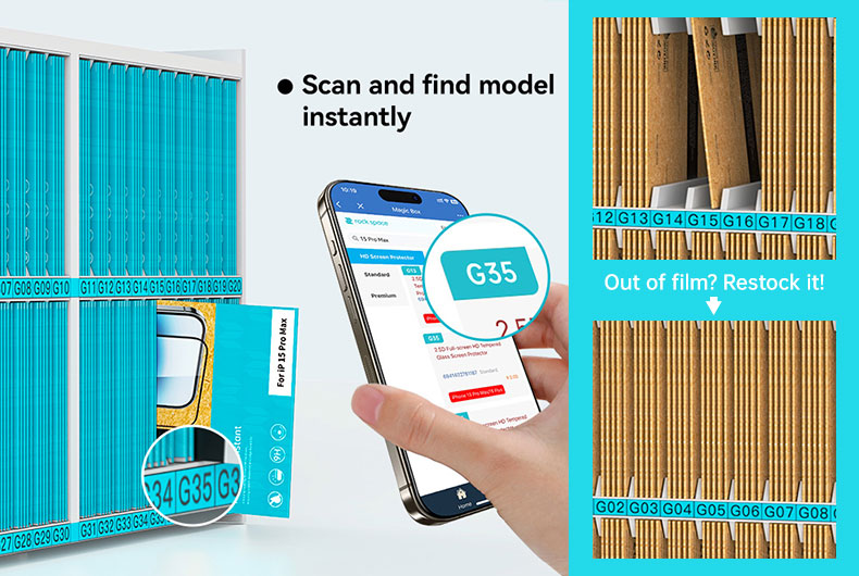 Combinación perfecta de escaneo instantáneo